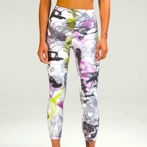 Lululemon Throwback Print Align High-Rise Pant 23”